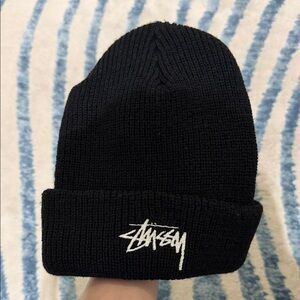 Stussy Classic Black Beanie